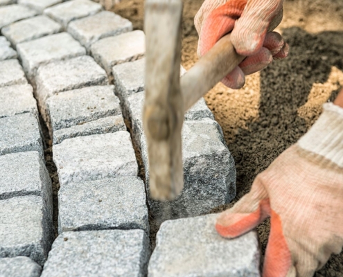 Masonry Walkways in Oak Park